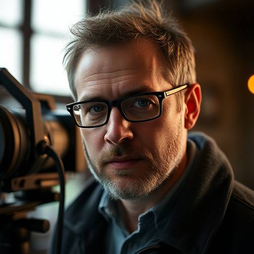 Portrait de Antoine Lefevre, ingénieur du son et instructeur à l'Académie Lumière Cinéma