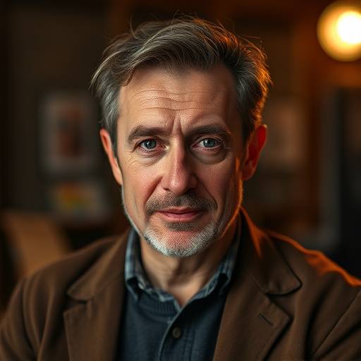 Portrait de Monsieur Antoine Dubois, professeur de scénario à l'Académie Lumière Cinéma
