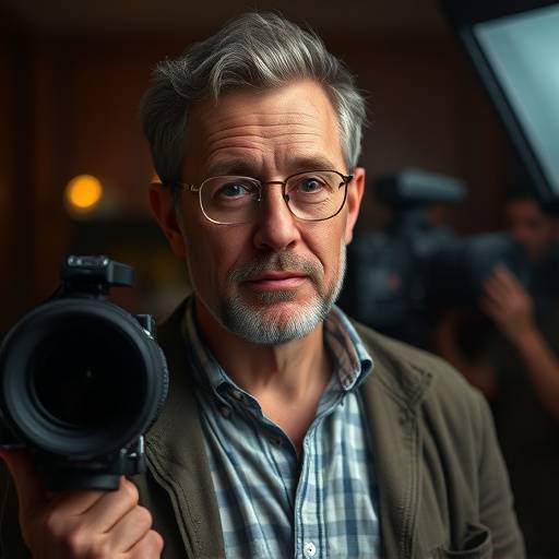 Portrait de Pierre Dubois, directeur de la photographie et instructeur à l'Académie Lumière Cinéma